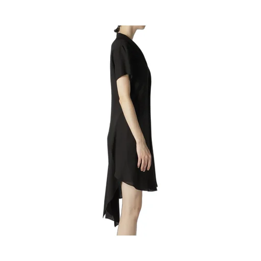 Rayon Linen Asymmetric Shirt Jacket
