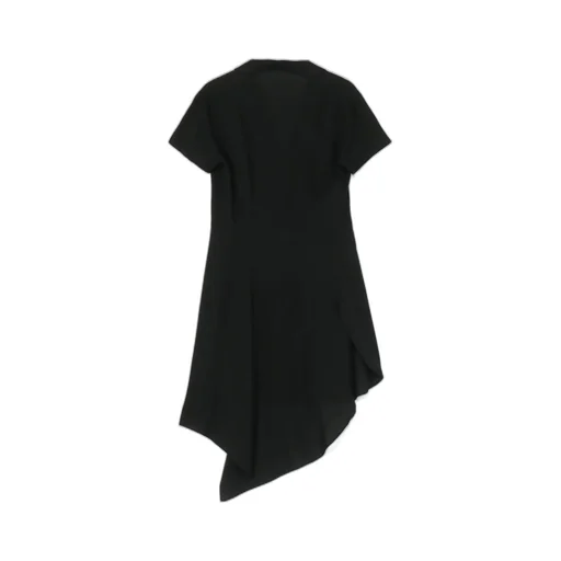 Rayon Linen Asymmetric Shirt Jacket