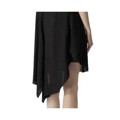 Rayon Linen Asymmetric Shirt Jacket