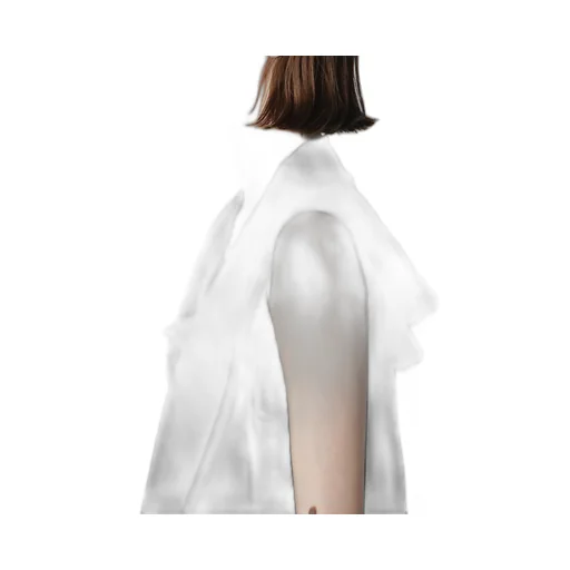 Rayon/Linen Sheeting Hoodie Vest