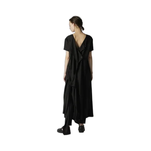 Cellulose Viyella Back Tie Dress