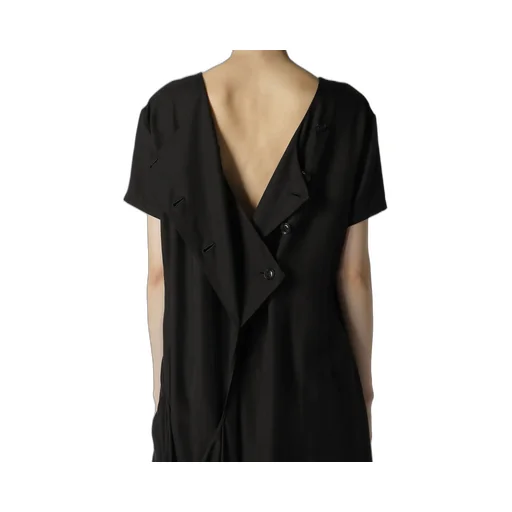 Cellulose Viyella Back Tie Dress