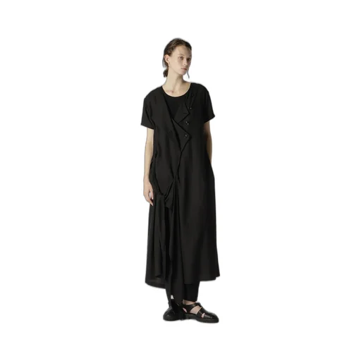 Cellulose Viyella Back Tie Dress