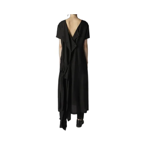 Cellulose Viyella Back Tie Dress