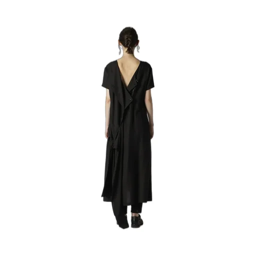 Cellulose Viyella Back Tie Dress