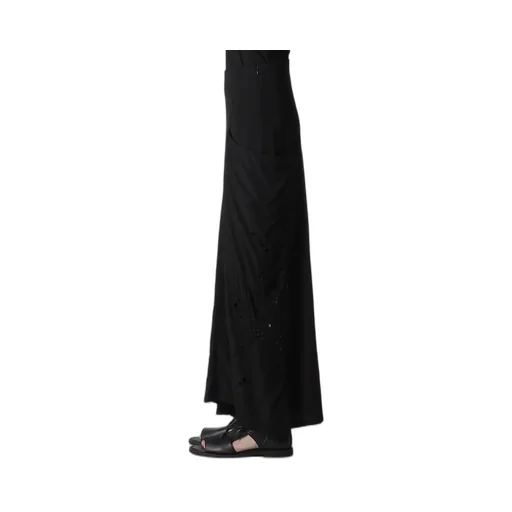 Cupro/Dungaree Baller Lace Left Cloth Skirt