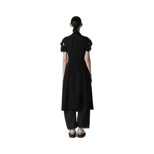 Cupro/Dungaree Baller Lace Square Cloth Sleeve Jacket