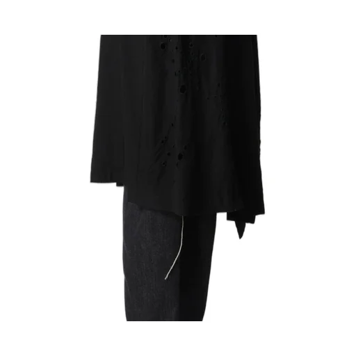Cupro/Dungaree Baller Lace Square Cloth Sleeve Jacket