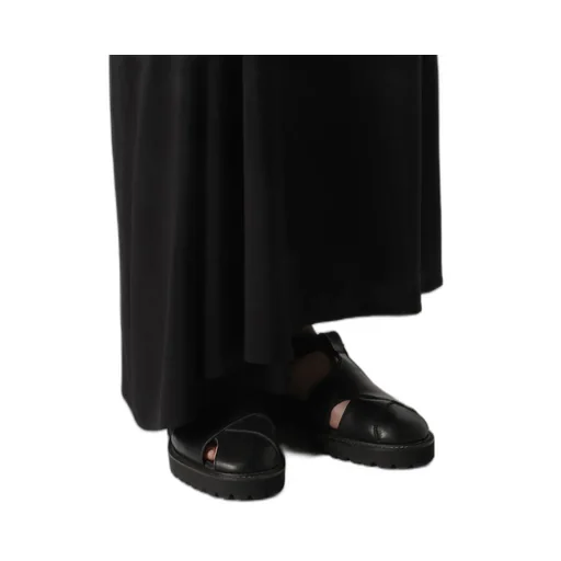 Rayon Cupro Right Side Marmaid Flare Skirt