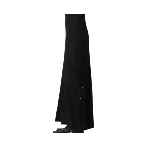 Cupro/Dungaree Baller Lace Left Cloth Skirt