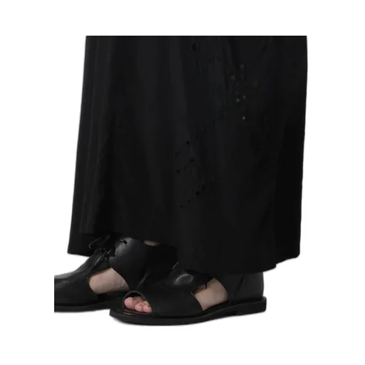Cupro/Dungaree Baller Lace Left Cloth Skirt