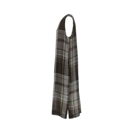 Ry/Ny Gauze Plaid Sleeveles Dress