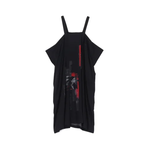 Y's × Max Vadukul Shoulder Strap Square Dress