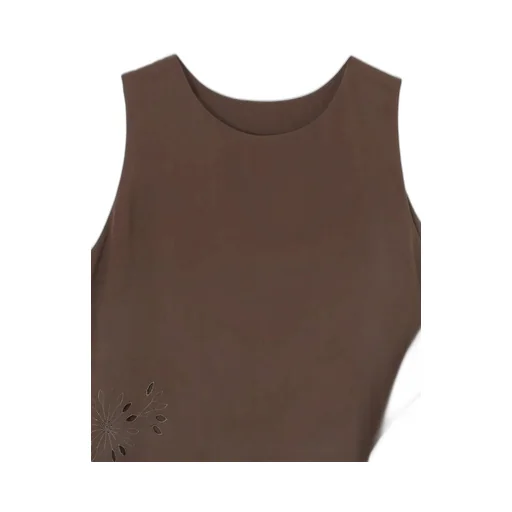 Sleeveless Wrap Top