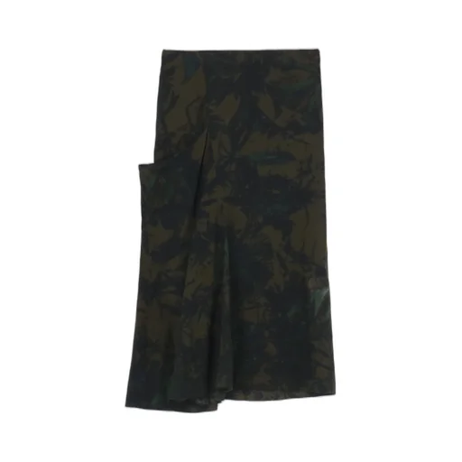 Withering Flower Right Side Marmaid Skirt