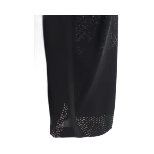 Cu/Dungaree Twill Dark Neon Print Left Side Gathered Dress