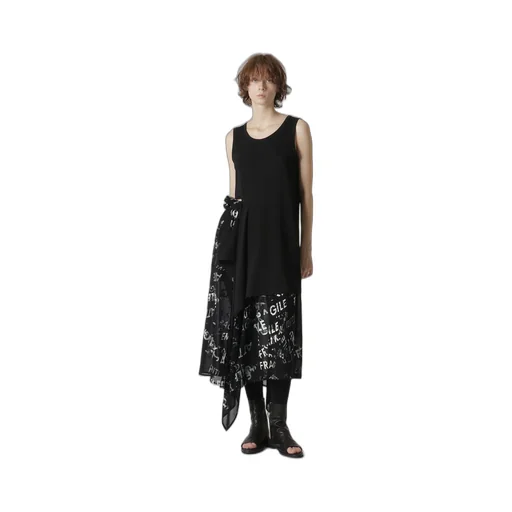Rayon Georgette Asymmetric Skirt