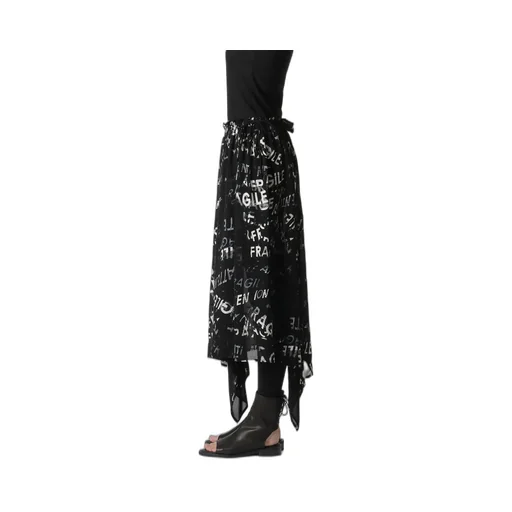 Rayon Georgette Asymmetric Skirt