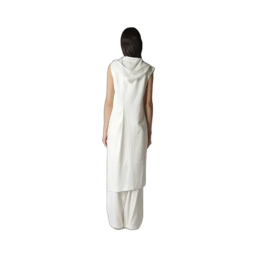 Ry/Li Canvas Sleeveless Asymmeteric Jacket