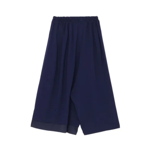 Drawstring Pants With Double Left Leg