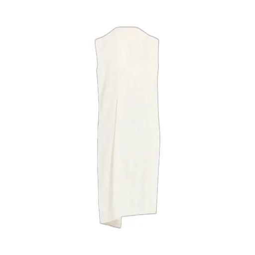 Ry/Li Canvas Sleeveless Asymmeteric Jacket