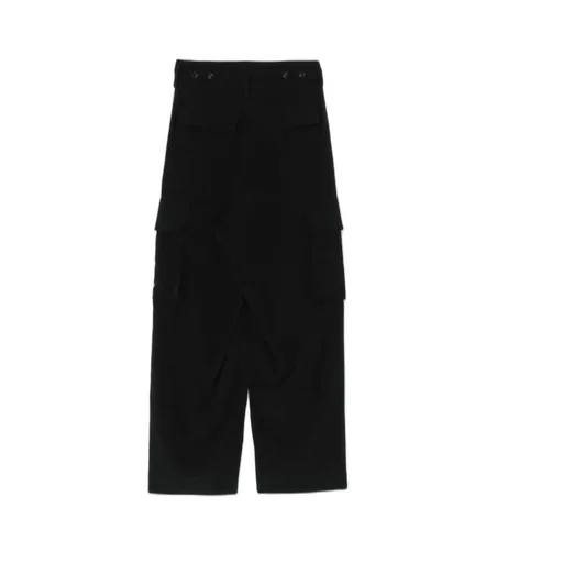 Crepe De Chine Cargo Pants