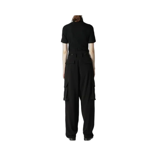 Crepe De Chine Cargo Pants