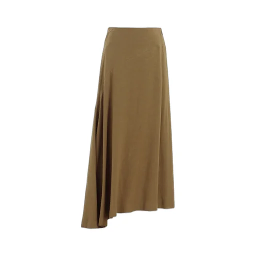 Ry/Li Canvas Asymmeteric Flare Skirt