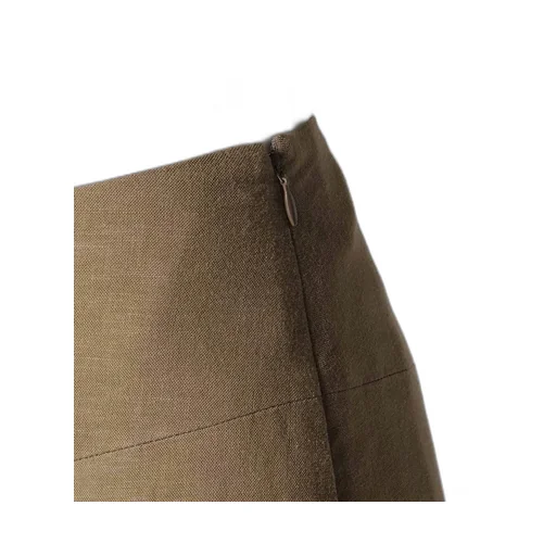 Ry/Li Canvas Asymmeteric Flare Skirt