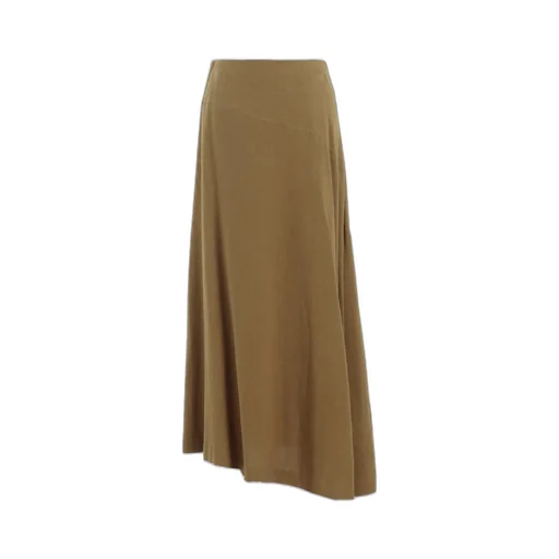 Ry/Li Canvas Asymmeteric Flare Skirt