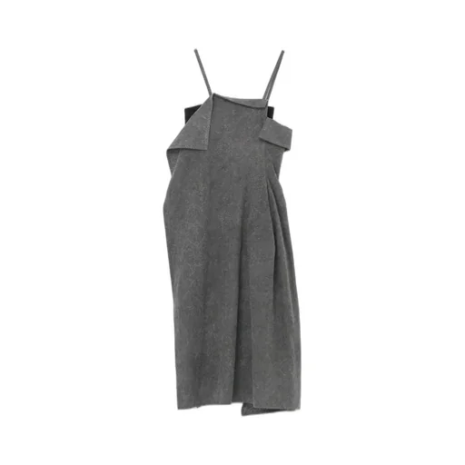 [Y’S Khadi Collection]Khadi Cotton Asymmetric Dress