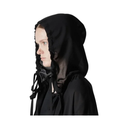 Pe/Strong Twisted Cloth Hoodie With Cord
