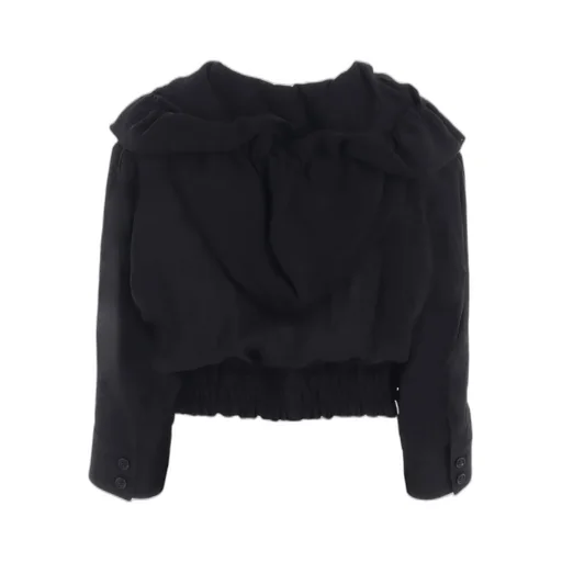 Linen Untwisted Lawn Gathered Blouson