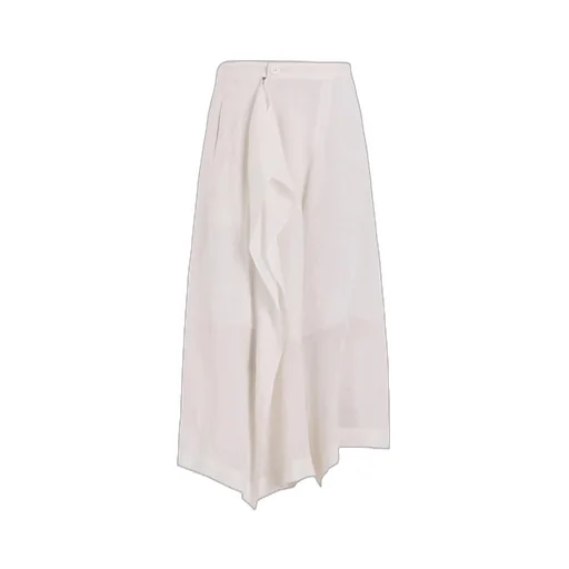 Linen Untwisted Lawn Skirt Pants
