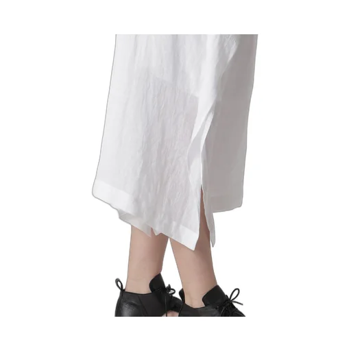 Linen Untwisted Lawn Skirt Pants