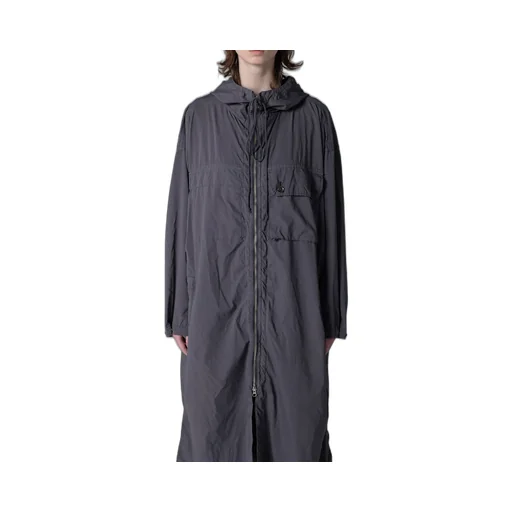 Typewriter Polyester Hooded Dress