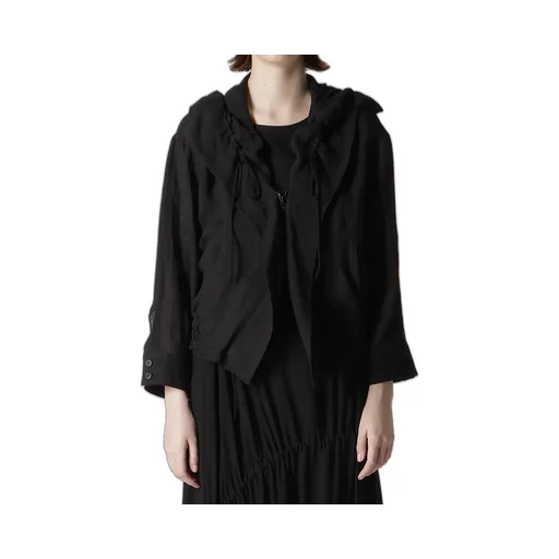 Linen Untwisted Lawn Gathered Blouson