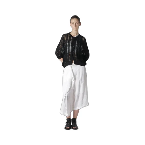 Linen Untwisted Lawn Skirt Pants