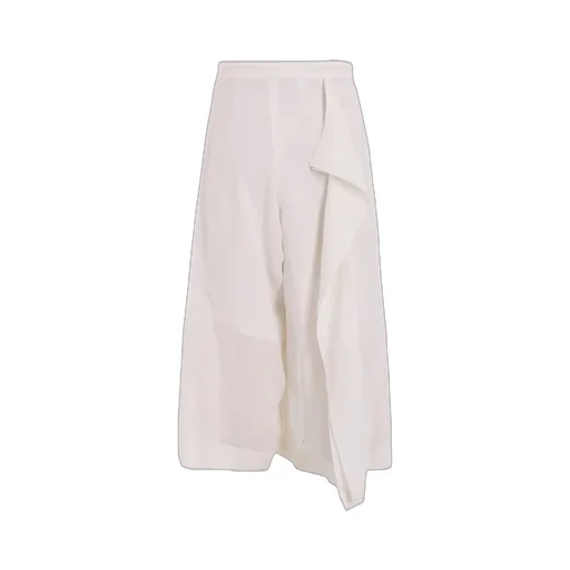 Linen Untwisted Lawn Skirt Pants