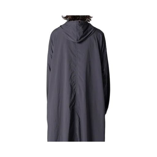 Typewriter Polyester Hooded Dress