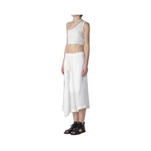 Linen Untwisted Lawn Skirt Pants
