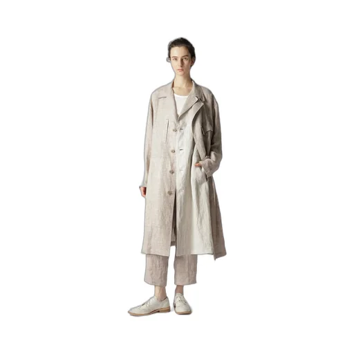 Linen Tweed Double Layered Coat