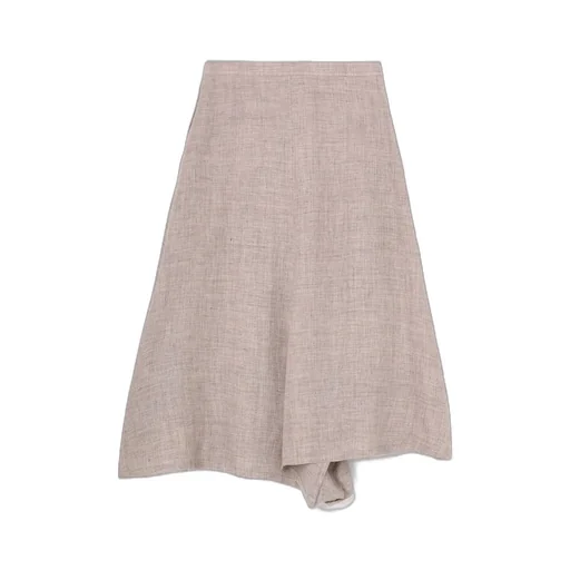 Linen Tweed Pants Skirt
