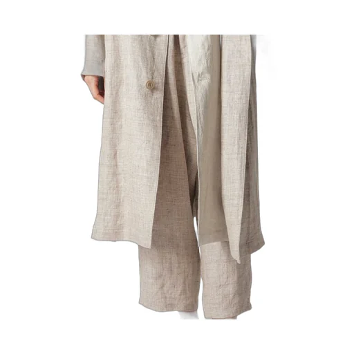 Linen Tweed Double Layered Coat