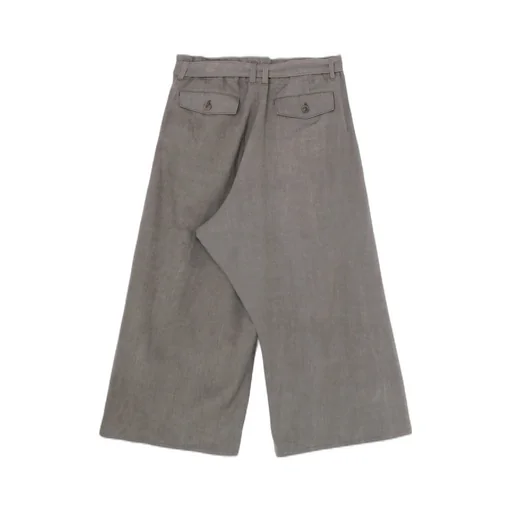 L/C Ink Dyed Heavy Denim Belted Pants