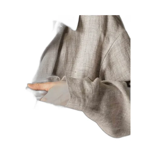 Linen Tweed Double Layered Coat