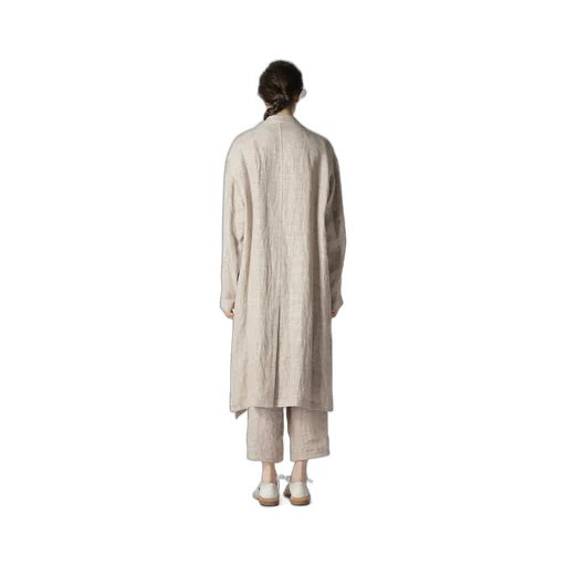 Linen Tweed Double Layered Coat