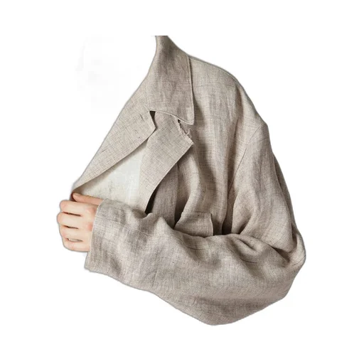 Linen Tweed Double Layered Coat