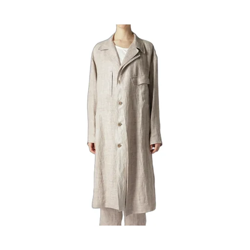 Linen Tweed Double Layered Coat