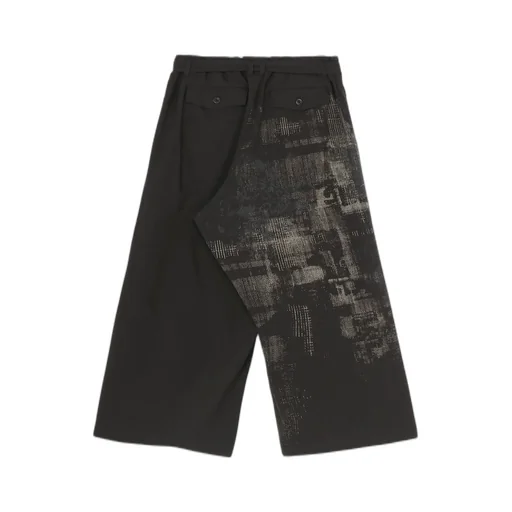 Houndstooth Belted Pants